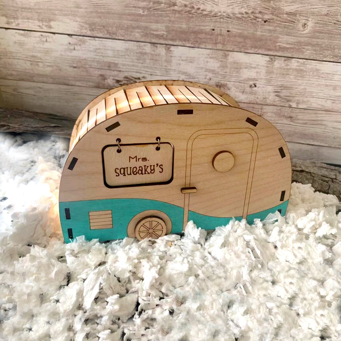 Custom Hamster hideout/ hamster RV party/ cage accessory/ memorable hamster cage