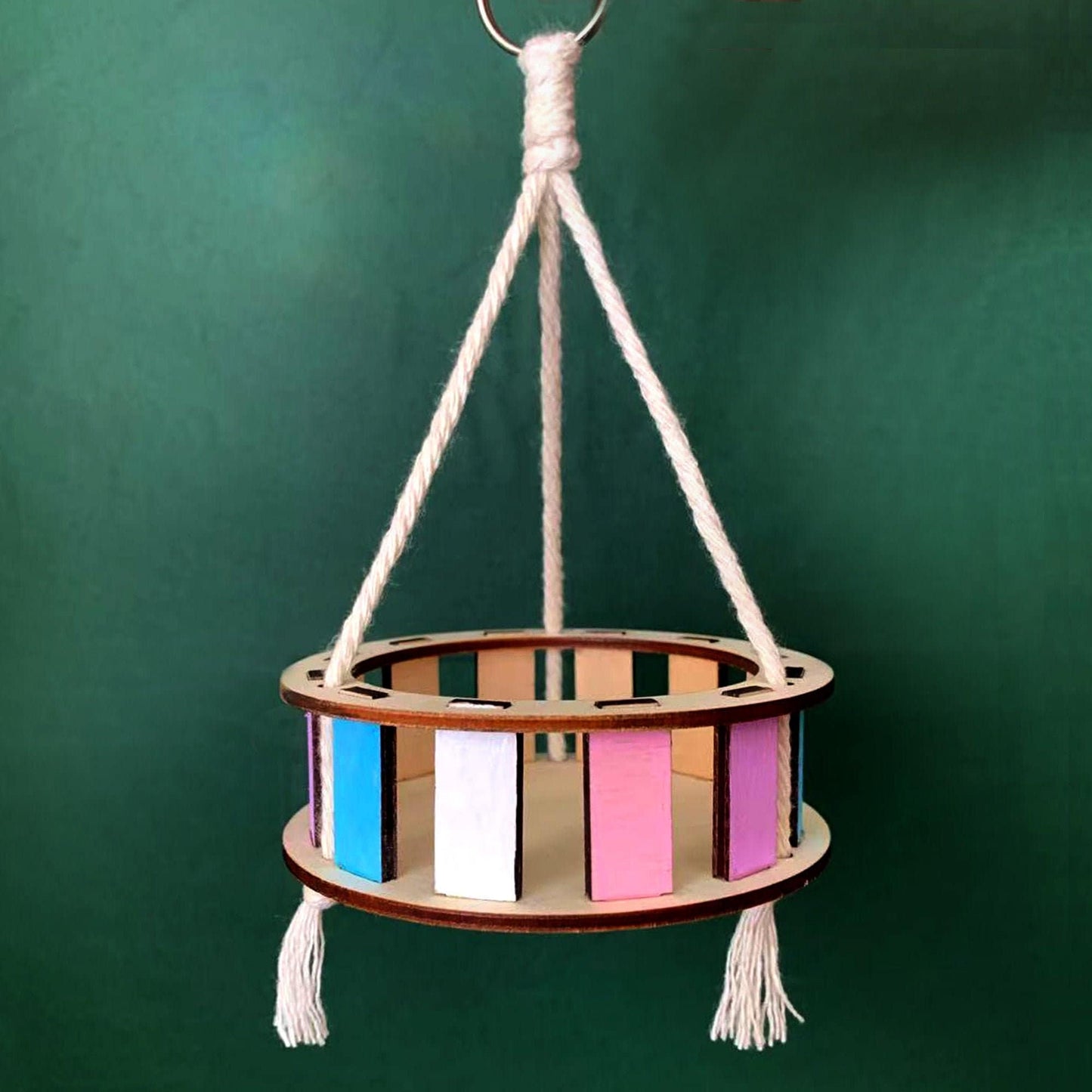 Hamster Swing with Adjustable Height