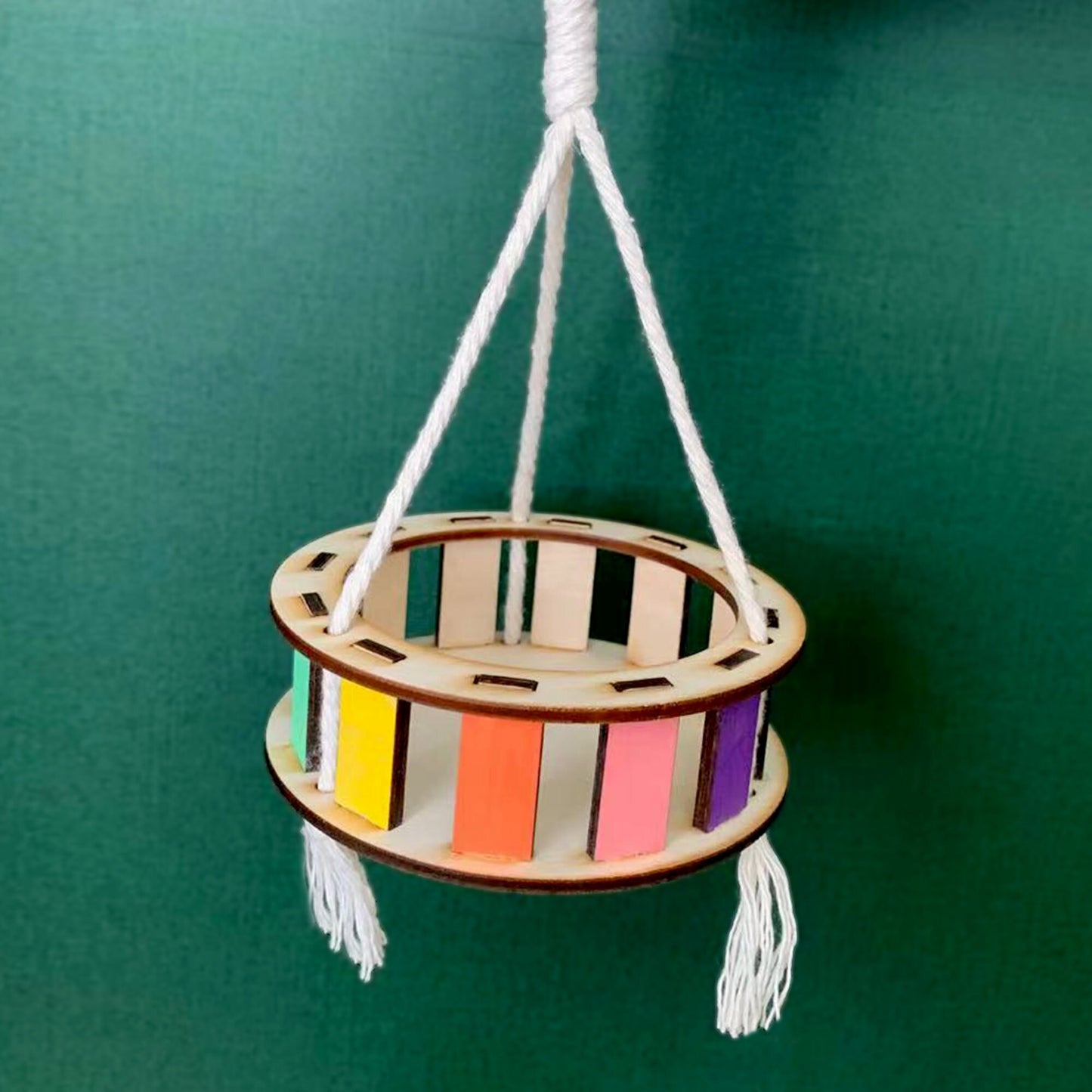 Hamster Swing with Adjustable Height